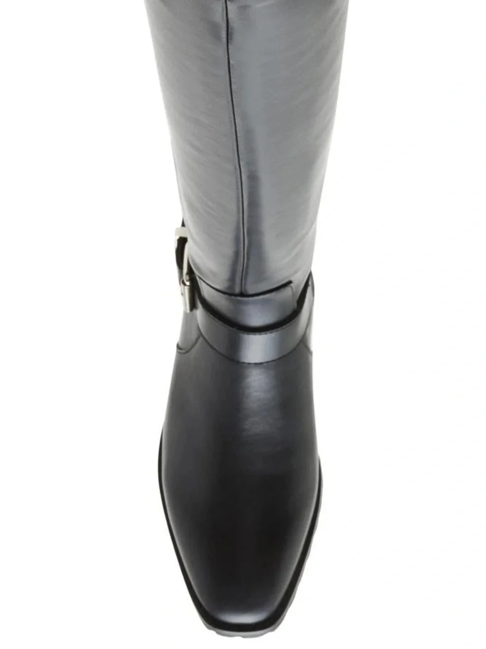 BLONDO $229 Leather Society Waterproof Tall Riding Boots W/Buckle Size 5.5 NEW - Picture 7 of 13